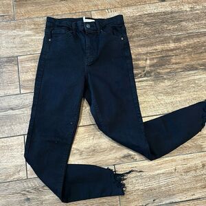 👖 **Topshop Jamie Jeans - Black - Size 26 - Length 30"** 👖